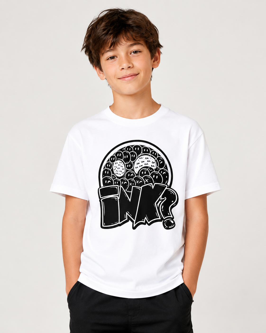 Children's "INK?" Pre-Shrunk T-Shirt